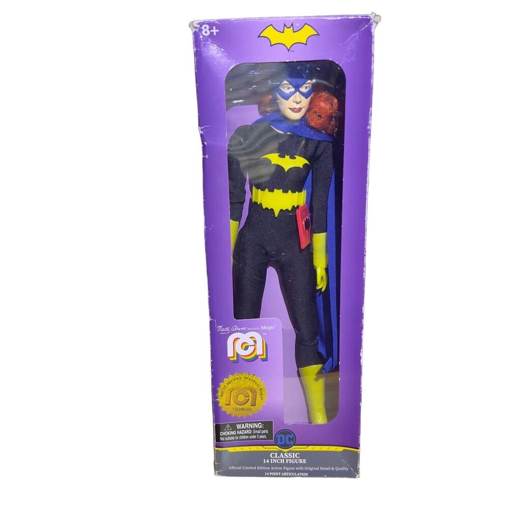 MEGO Classic DC Comics 14" Batgirl Action Figure Limited‎ Edition low #100/8000